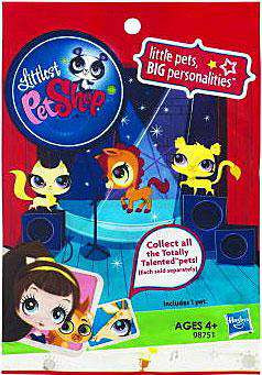 Littlest Pet Shop LPS Mystery Pets Blind Bag - The LITTLEST Pets Collection  - Cute Little Pets with Accessories 2014 wave 1