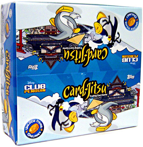  Topps Club Penguin Card-Jitsu Trading Card Game Water