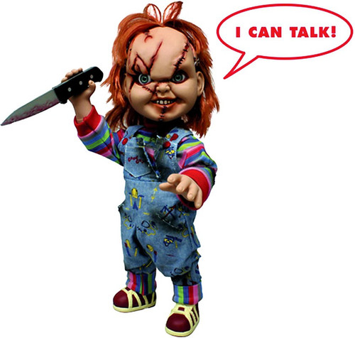 Childs Play MDS Designer Series Chucky 15 Mega Scale TALKING
