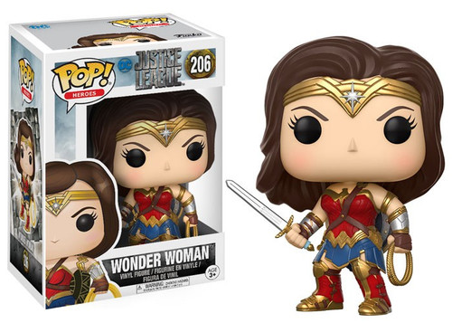 Funko DC Justice League Movie POP Heroes Wonder Woman Vinyl Figure