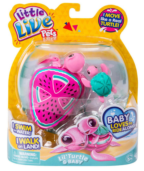 Little Live Pets Rare Pink Bird In Cage Tweet Talking Bird