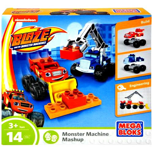Mega Bloks Blaze the Monster Machines Monster Machine Mashup Set DRX14