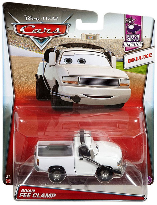 Cars Reporters Disney Pixar Cars Cars Piston Cup Reporters Brian Fee Clamp 155 Deluxe ...