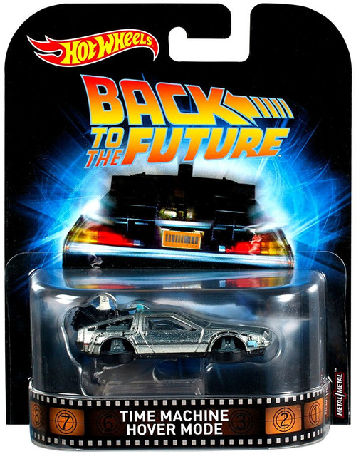 Hot Wheels Time Machine Hover Mode Delorean Volver Al Futuro | Envío Gratis