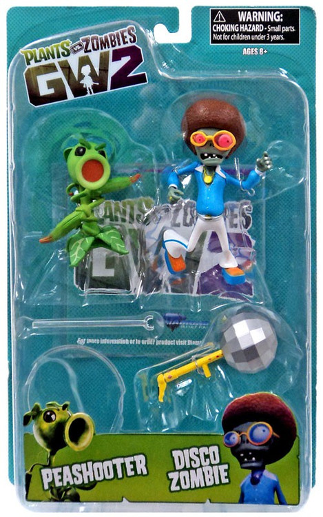 Plants vs. Zombies Garden Warfare Action Figure 2-Pack Set