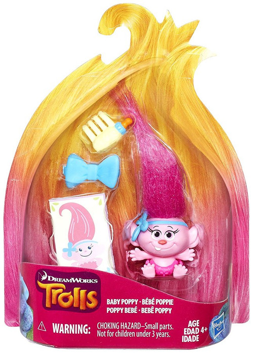 Trolls Baby Poppy Action Figure Hasbro Toys - ToyWiz