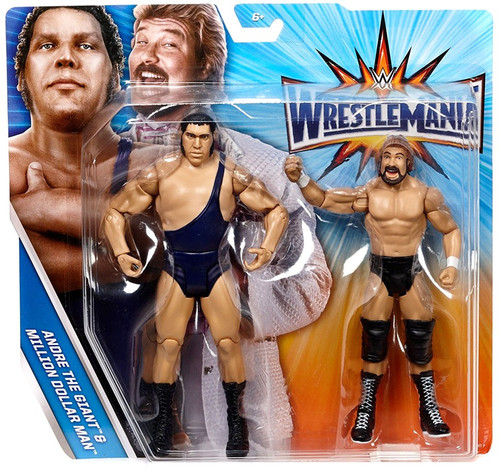 WWE Wrestling Battle Pack WrestleMania IV Andre The Giant Million
