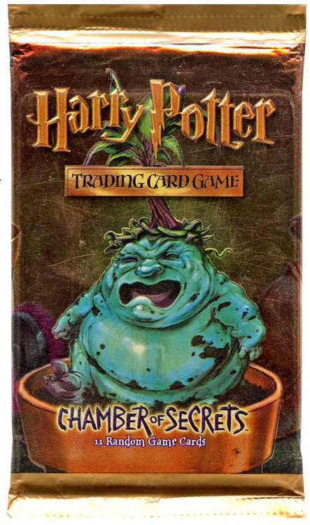 Harry Potter Trading Card Game Chamber of Secrets Booster Pack 11 Cards Wizards of the Coast - ToyWiz Harry Potter Trading Card Game Chamber of Secrets Booster Pack 11 Cards Wizards of the Coast - ToyWiz