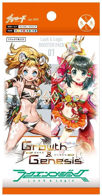 Luck Logic Growth Genesis Booster Pack BushiRoad - ToyWiz