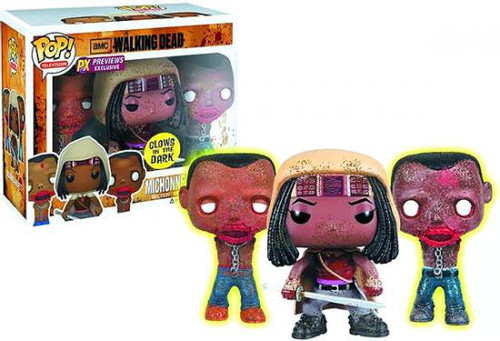 The Walking Dead Serie 3 – Action Figure: Michonne & Pet Zombies 3-Pack | McFarlane Toys, Fedeltà Ai Personaggi AMC, Collezionismo Ufficiale - 5