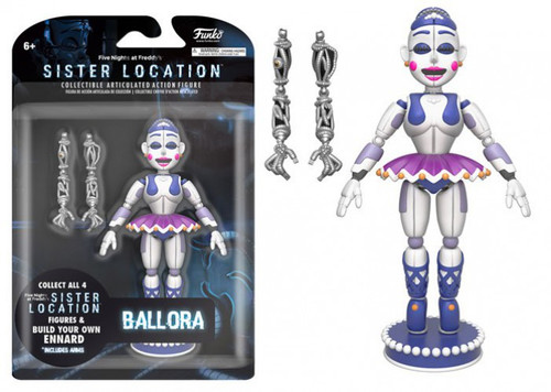 Funko Five Nights at Freddys Sister Location Ballora Action Figure