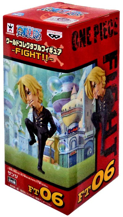 One Piece WCF Fight Sanji 2.5 Collectible Figure FT06 BanPresto 
