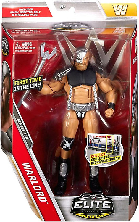 WWE Wrestling Elite Collection Series 50 Warlord 7 Action Figure