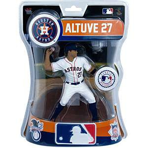 Maccabi Art Jose Altuve Houston Astros MLB Sportzies Action Figure, 2.5 Tall