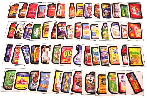 Wacky Packages Topps Series 7 Complete Set - ToyWiz