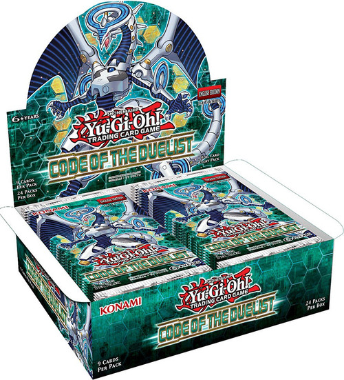 YuGiOh Code of the Duelist Booster Box 24 Packs Konami - ToyWiz