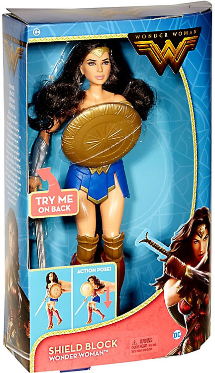 Shield Block Wonder Woman 12" Deluxe Fashion Doll - With Sword, Tiara & Poseable Arms - View #5