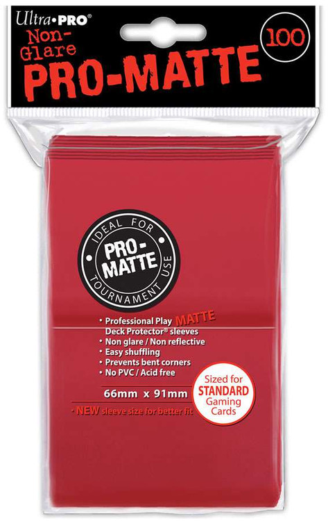 pro matte card sleeves PRO-Matte Standard Deck Protector  CARDIACS Sports & Memorabilia glare matte material for a softer feel and smoother shuffle Ultra Pro Sleeves: Pro-Matte Clear