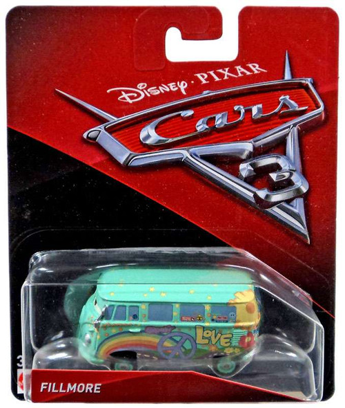 Disney Pixar Cars Cars 3 Fillmore 155 Diecast Car Mattel Toys - ToyWiz