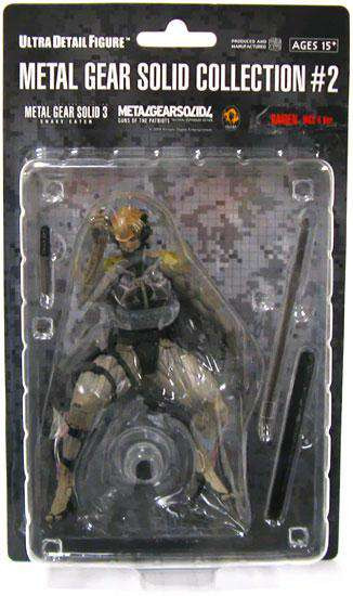 Metal Gear Solid Series 2 Raiden 7-Inch Collectible Figure [MGS4, Loose]