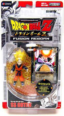 Dragon Ball Z Fusion Reborn SS Goten Action Figure Damaged Package