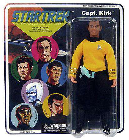 Star Trek The Original Series Cloth Retro Series 1 Captain James T