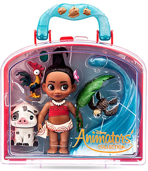 Disney Moana Animators Collection Moana Mini Doll Playset 2017