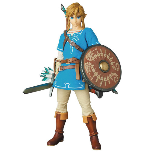 The Legend of Zelda Breath of the Wild RAH Link Collectible Figure