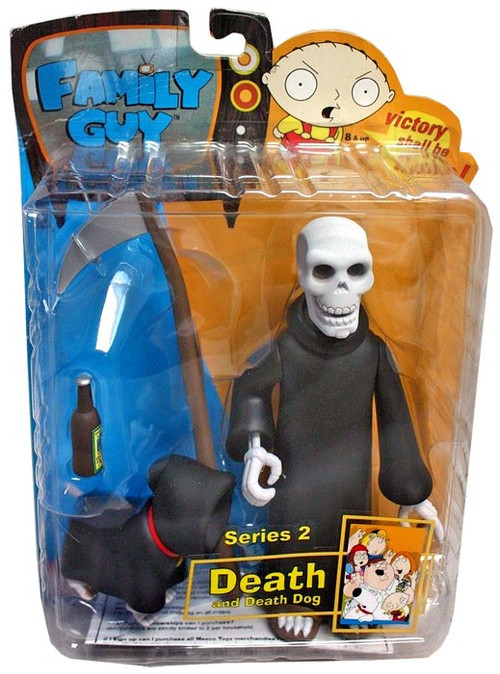 Family Guy Series 2 Death Action Figure Skull Mezco Toyz - ToyWiz