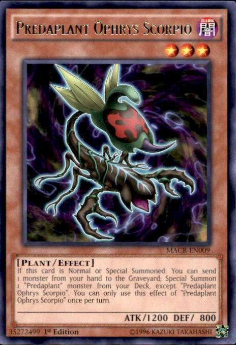 predaplant yugioh deck Core BLZD If a monster with a Predator Counter is on the field YuGiOh Trading Card Game Maximum