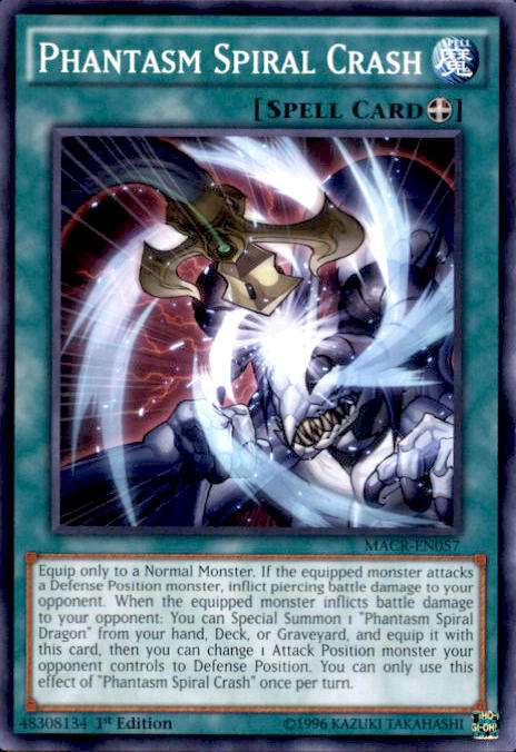 YuGiOh Trading Card Game Maximum Crisis Single Card Common Phantasm Spiral Crash MACR-EN057 - ToyWiz YuGiOh Trading Card Game Maximum Crisis Single Card Common Phantasm Spiral Crash MACR-EN057 - ToyWiz