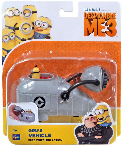 Despicable Me 3 Grus Vehicle Toy Free Wheeling Action Think Way Toywiz