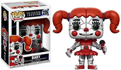 Funko Five Nights At Freddys Sister Location Pop Games Baby Vinyl Figure 226 Toywiz - babys nightmare circus rp roblox