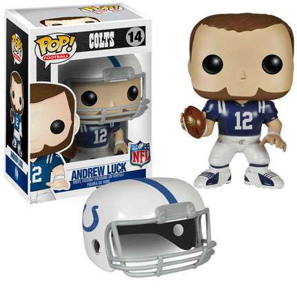 Funko NFL Indianapolis Colts POP Football Andew Luck Vinyl Figure 14  Damaged Package - ToyWiz