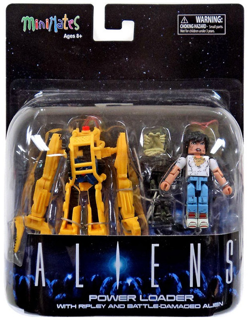 Aliens Minimates Power Loader 2 Minifigure Deluxe Set with Ripley