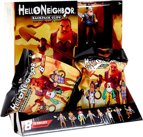 Hello Neighbor Clip On Hangers Hello Neighbor Mystery Box 24