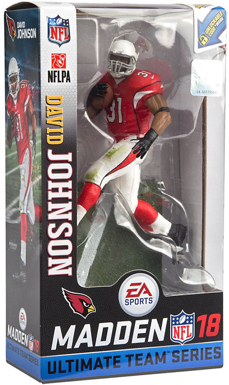 Mcfarlane MCT757316 Madden 18 Ultimate Team (Series 2) David Johnson Figure  - Arizona Cardinals - VIP Outlet