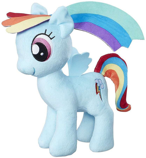 giant stuffed rainbow dash toy