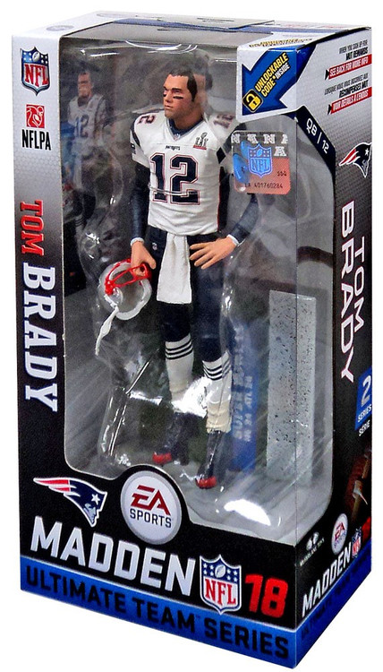 Tom Brady (Patriots & Buccaneers) Imports Dragon NFL 6 CHASE Figures Combo  (2) - CLARKtoys