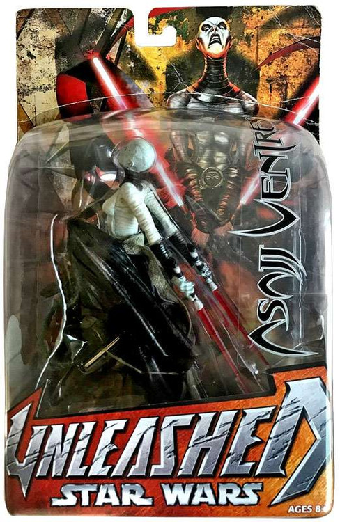 Star Wars Clone Wars Unleashed Series 2 Asajj Ventress Action