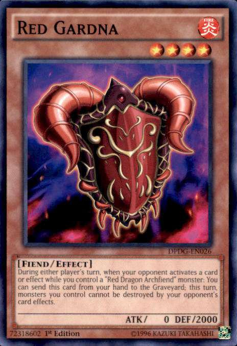 YuGiOh Trading Card Game Duelist Pack Dimensional Guardians Single Card  Common Red Gardna DPDG-EN026 - ToyWiz