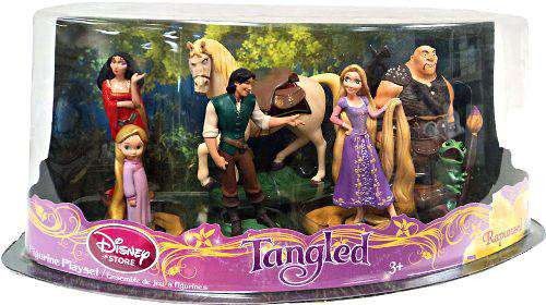 Disney Tangled Tangled Figurine Playset Exclusive 3 Damaged