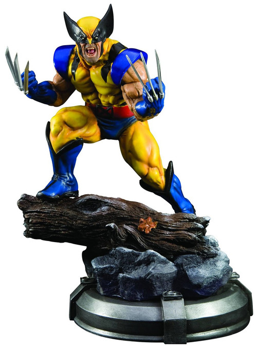 Marvel X-Men Danger Room Wolverine Fine Art Statue Kotobukiya - ToyWiz