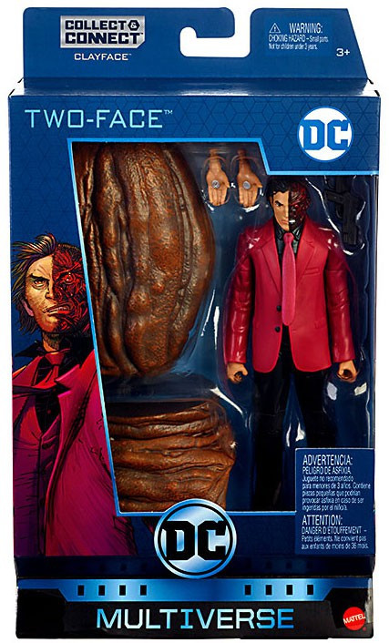 DC Multiverse Clayface Series Two-Face 6 Action Figure Rebirth