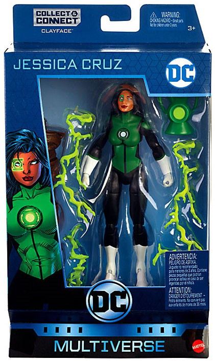 DC Multiverse Clayface Series Jessica Cruz 6 Action Figure Green