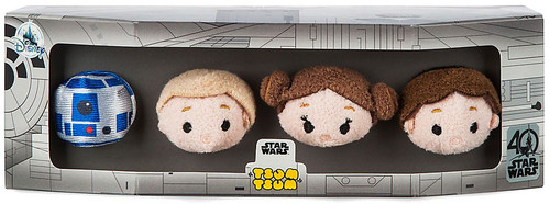 Disney Tsum Tsum Star Wars R2-D2, Luke Skywalker, Princess Leia