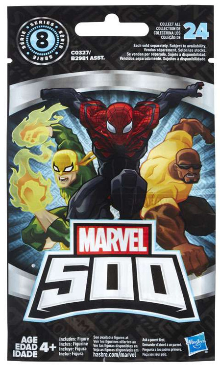 Marvel 500 Micro Series 8 Mystery Box 24 Packs Hasbro - ToyWiz