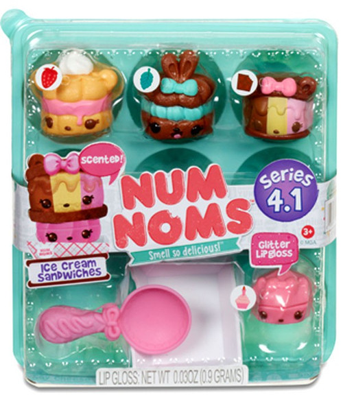 Num Noms 4.1 Ice Cream Sandwiches Starter 4-Pack MGA Entertainment