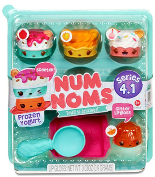 【SOUMA】もにまるず 初夢ポニーなすび ふじ セット Num Noms 4.1 Frozen Yogurt Starter 4-Pack MGA Entertainment - ToyWiz