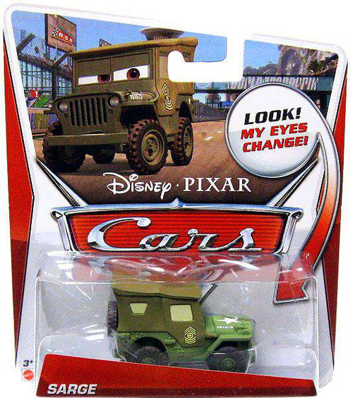 Disney Pixar Cars Lenticular Eyes Series 3 Sarge 155 Diecast Car
